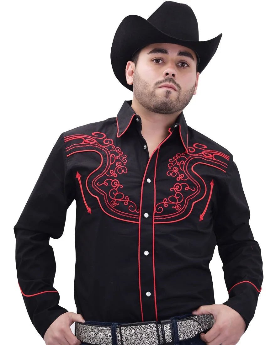 El General - Western Shirt WD Boots 817 Black/Red WD-12-850 - OriginalWestern.com
