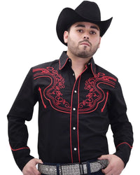 El General - Western Shirt WD Boots 817 Black/Red WD-12-850 - OriginalWestern.com