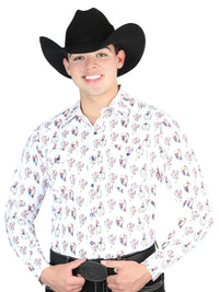 The General  Western Shirt - White 44318