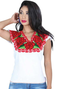 El General Women’s Blusa Artesanal Zinacantan 601401 - OriginalWestern.com