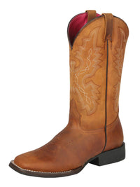El General Women's Cowboy Boot–Kansas Brick 44651 - OriginalWestern.com