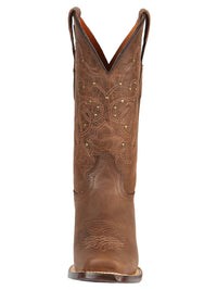 El General Women's Rodeo Boot–Alazan Brown 44853 - OriginalWestern.com