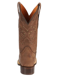 El General Women's Rodeo Boot–Alazan Brown 44853 - OriginalWestern.com