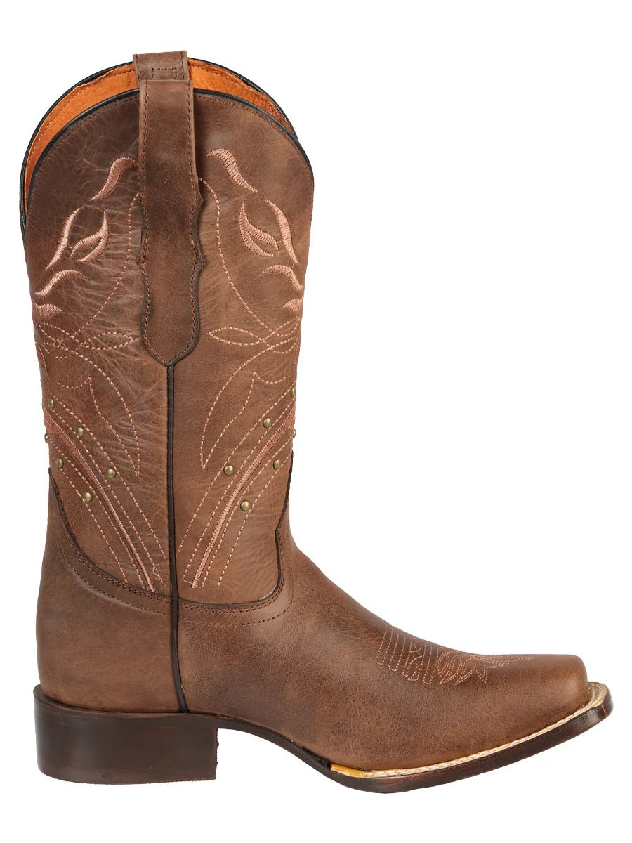 El General Women's Rodeo Boot–Alazan Brown 44854 - OriginalWestern.com