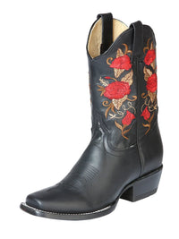 El General Women's Rodeo Boot–Crazy Black 43664 - OriginalWestern.com