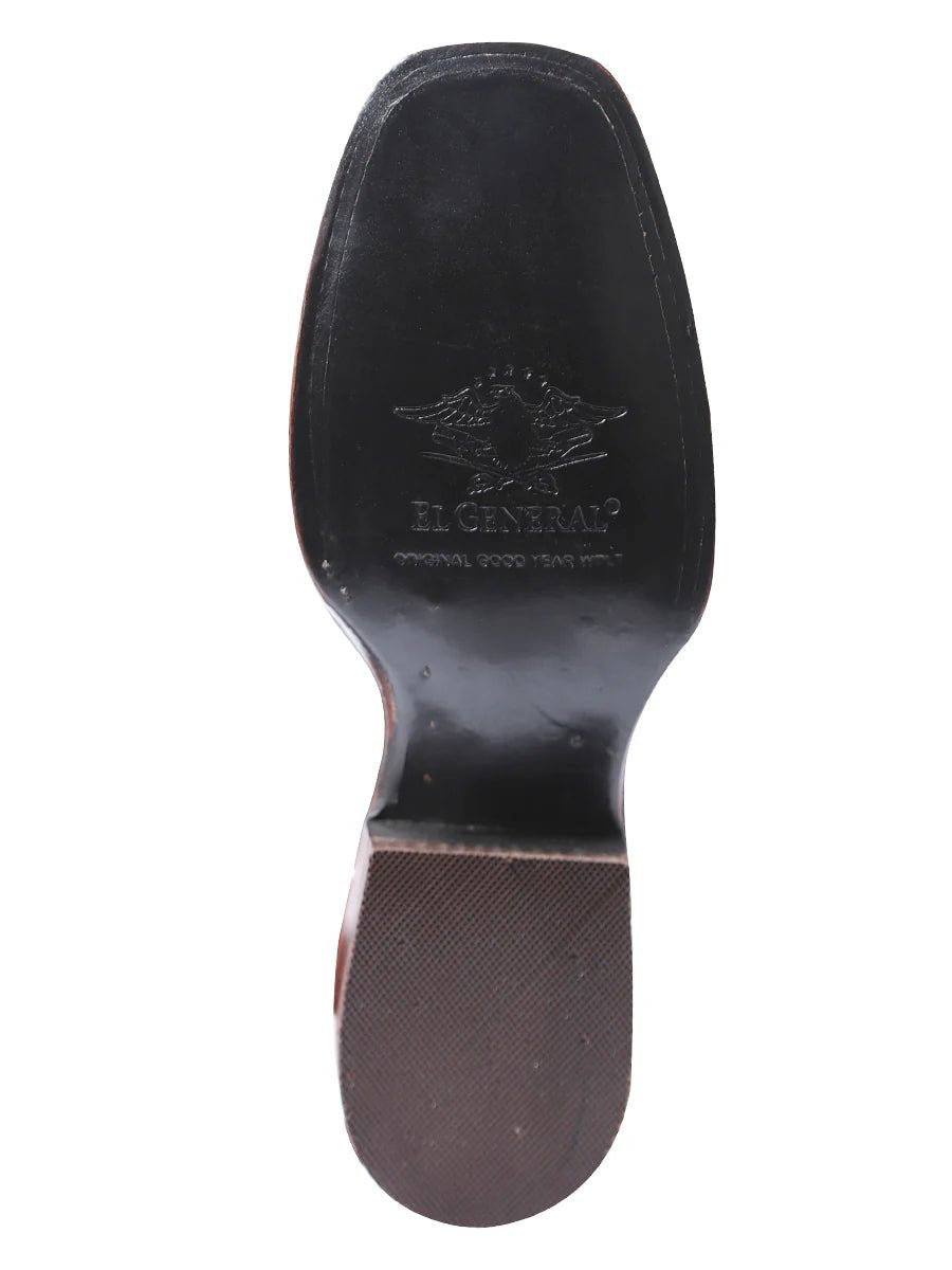 El General Women's Rodeo Boot–Dark Chocolate 42981 - OriginalWestern.com