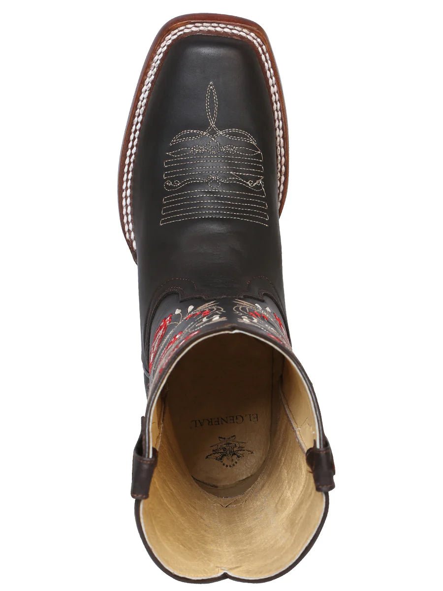 El General Women's Rodeo Boot–Dark Chocolate 42982 - OriginalWestern.com