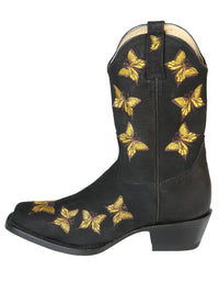 El General Women's Rodeo Boot–Nubuck Black 51220 - OriginalWestern.com
