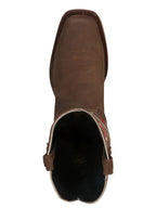 El General Women's Snip Toe Cowboy Boot–Suede Camel 41784 - OriginalWestern.com