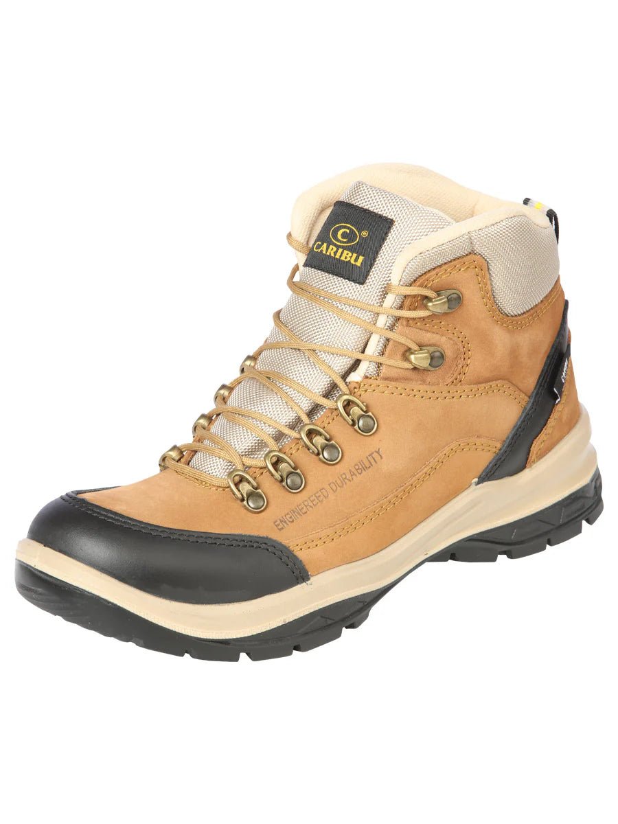 El General Work Shoe Caribu–Nobuck Light Brown 44364 - OriginalWestern.com