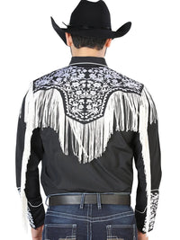 The Lord of the Skies Embroidery Shirt - Black/White 126707