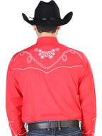The Lord of the Skies Embroidery Shirt Red/White 126719