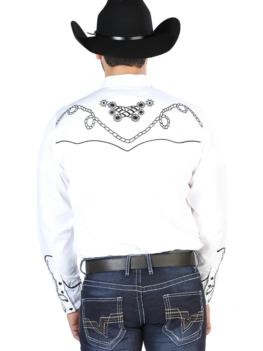The Lord of the Skies Embroidery Shirt White/Black 126718