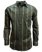 Lamasini - Western Cut Shirt Green 2048 LAM-3947