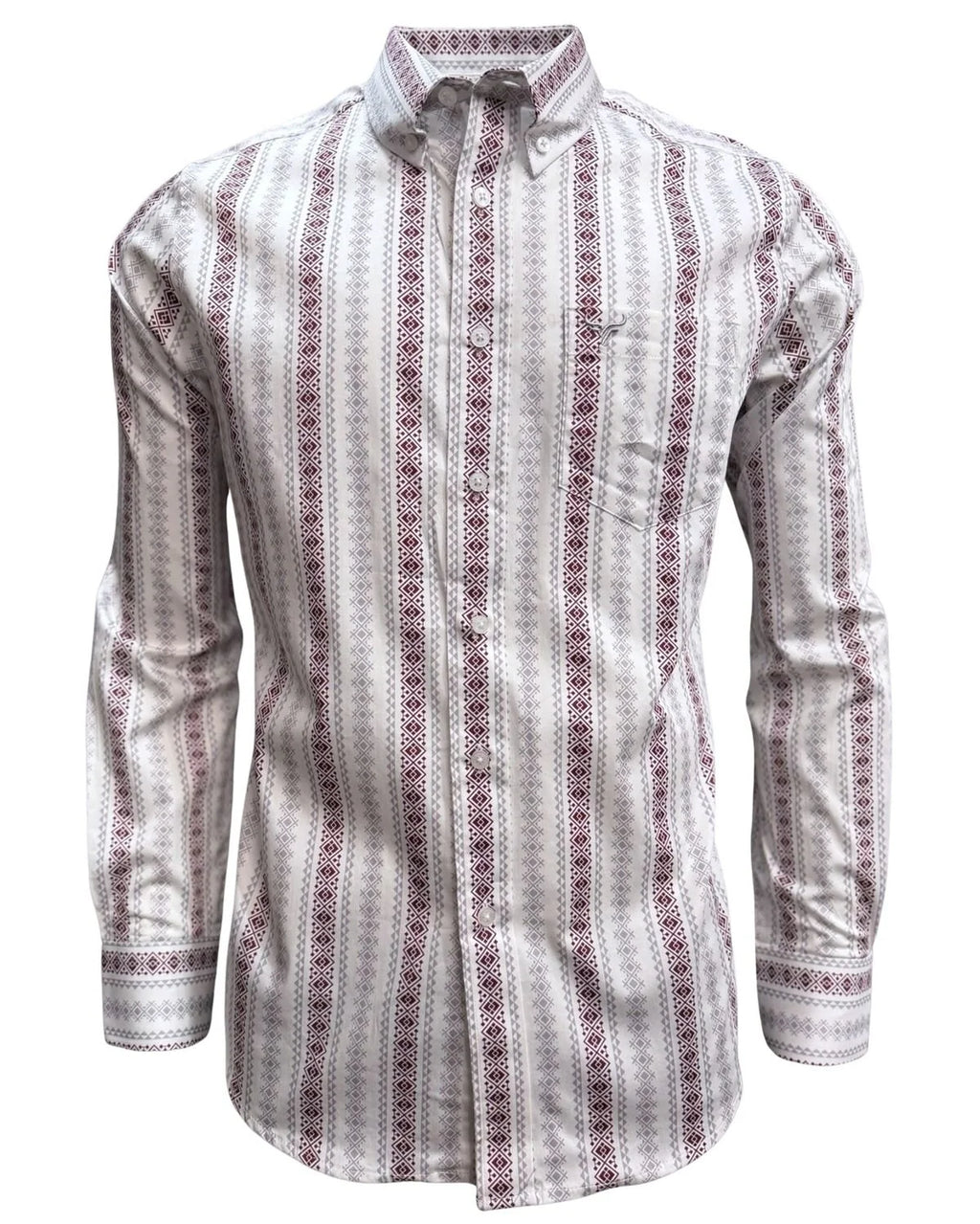 Lamasini - Stretch Fit Shirt White 2048 LAM-3945