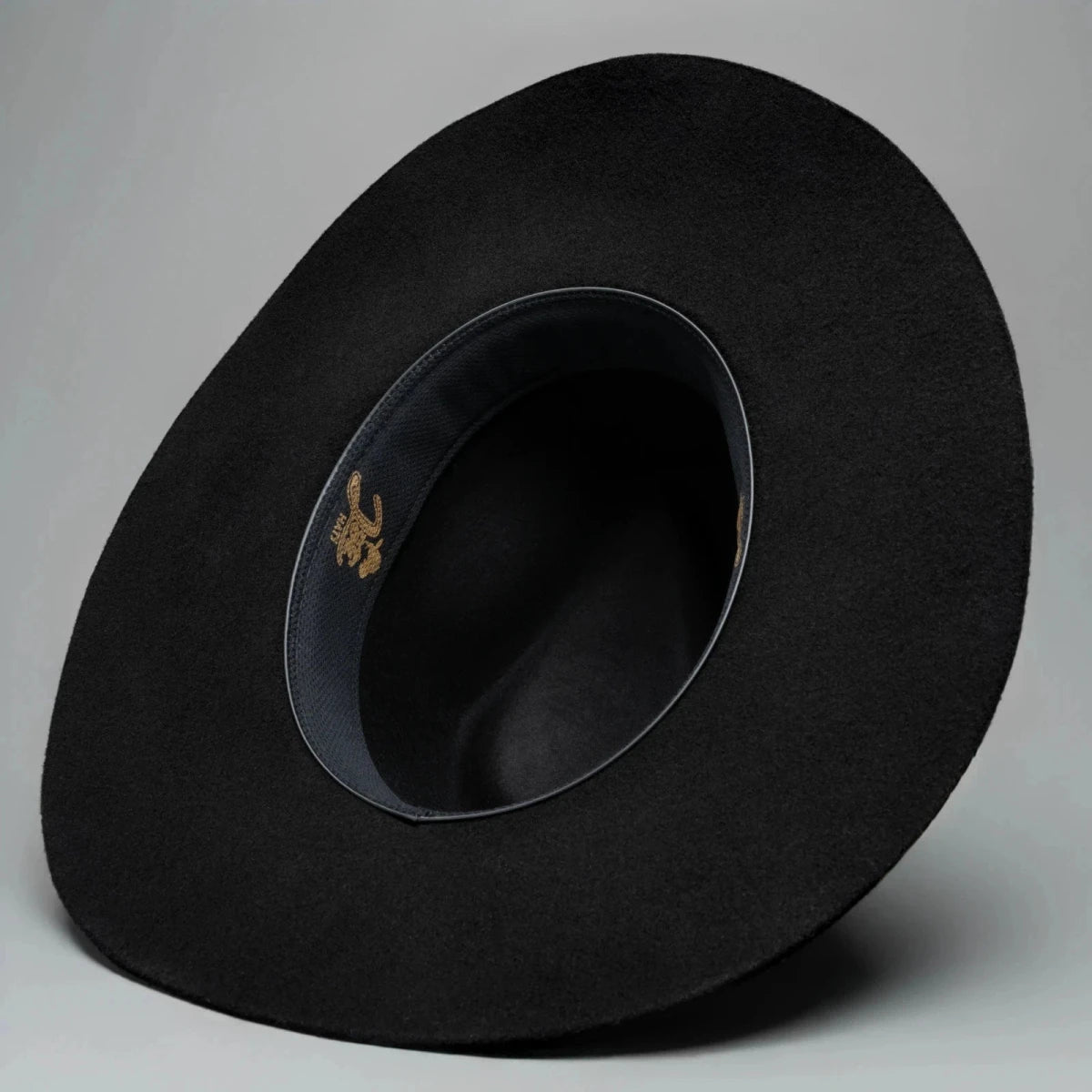 Fedora 50X Indiana Style (50% Wool 50% Buffalo Fur) Fur Felt Hat-Black - OriginalWestern.com