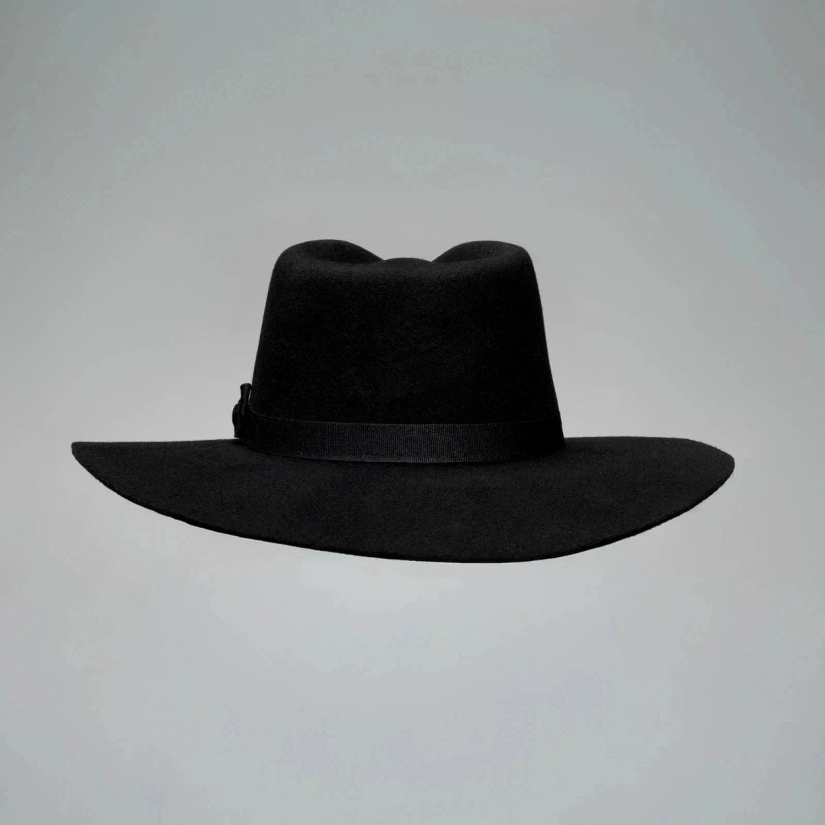 Fedora 50X Indiana Style (50% Wool 50% Buffalo Fur) Fur Felt Hat-Black - OriginalWestern.com