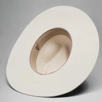 Fedora 50X Indiana Style (50% Wool 50% Buffalo Fur) Fur Felt Hat - Bone - OriginalWestern.com