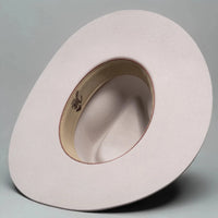 Fedora 50X Indiana Style (50% Wool 50% Buffalo Fur) Fur Felt Hat-Light Brown - OriginalWestern.com