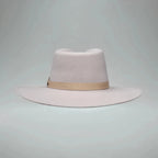 Fedora 50X Indiana Style (50% Wool 50% Buffalo Fur) Fur Felt Hat-Light Brown - OriginalWestern.com