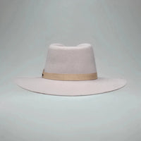 Fedora 50X Indiana Style (50% Wool 50% Buffalo Fur) Fur Felt Hat-Light Brown - OriginalWestern.com