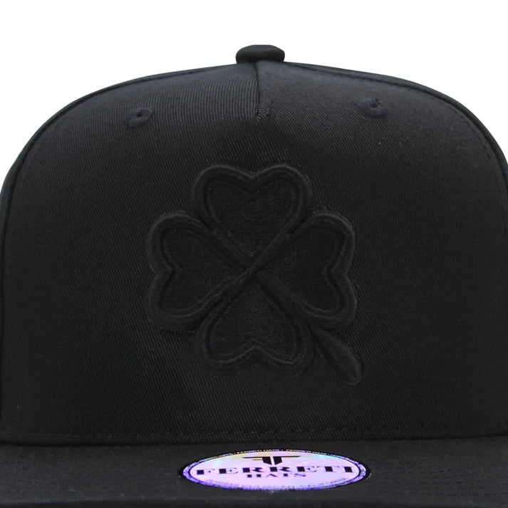 FERRETI HATS PREMIUM FT09 Trebol Baseball Cap For Men - Black/White - OriginalWestern.com