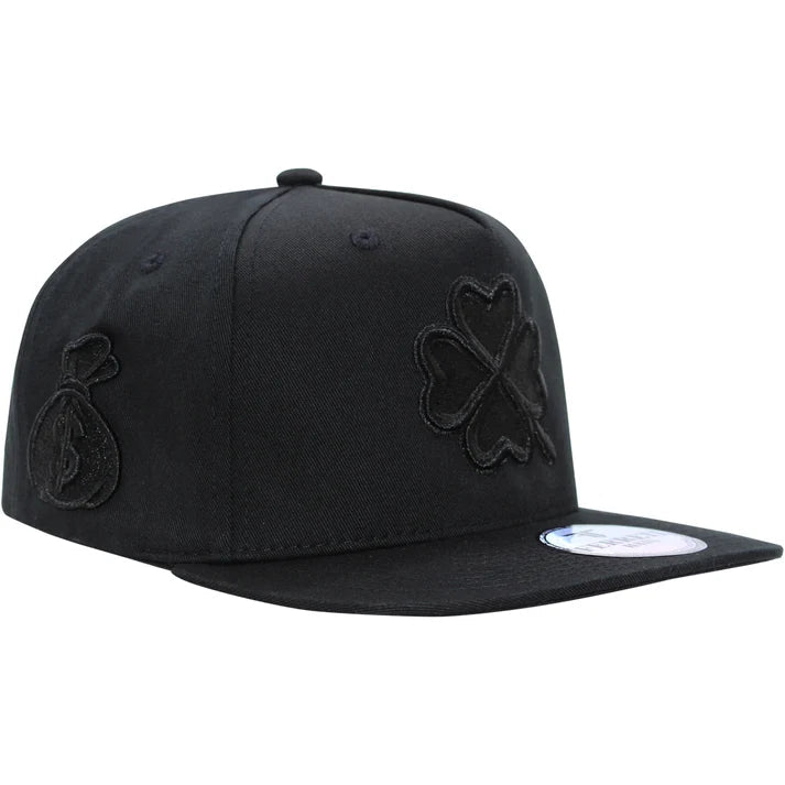 FERRETI HATS PREMIUM FT09 Trebol Baseball Cap For Men - Black/White - OriginalWestern.com