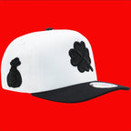 FERRETI HATS PREMIUM FT09 Trebol Baseball Cap For Men - Black/White - OriginalWestern.com