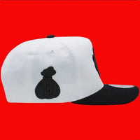 FERRETI HATS PREMIUM FT09 Trebol Baseball Cap For Men - Black/White - OriginalWestern.com