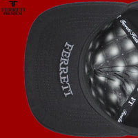 FERRETI HATS PREMIUM FT108 Metal Rooster - Black - OriginalWestern.com
