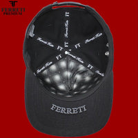 FERRETI HATS PREMIUM FT108 Metal Rooster - Black - OriginalWestern.com