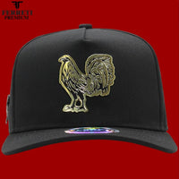 FERRETI HATS PREMIUM FT108 Metal Rooster - Black - OriginalWestern.com