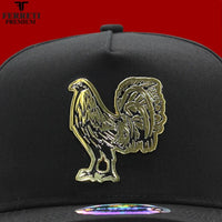 FERRETI HATS PREMIUM FT108 Metal Rooster - Black - OriginalWestern.com