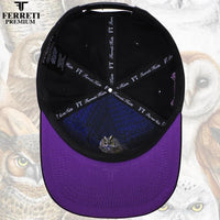 FERRETI HATS PREMIUM FT109 The Owl - Black - OriginalWestern.com