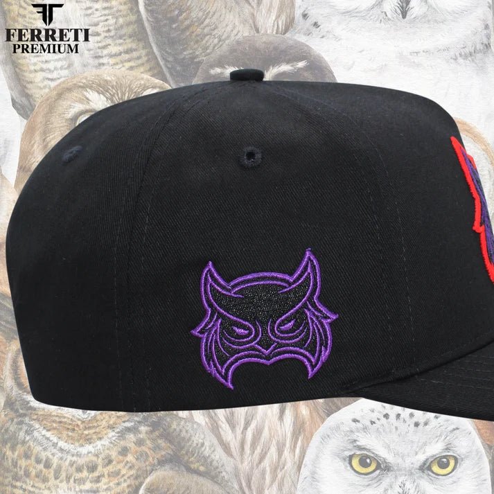 FERRETI HATS PREMIUM FT109 The Owl - Black - OriginalWestern.com