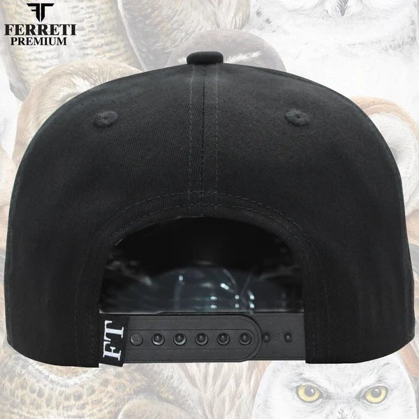 FERRETI HATS PREMIUM FT109 The Owl - Black - OriginalWestern.com