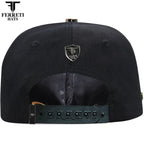 FERRETI HATS PREMIUM FT116BB The Lucky Black on Black Baseball Cap For Men - OriginalWestern.com
