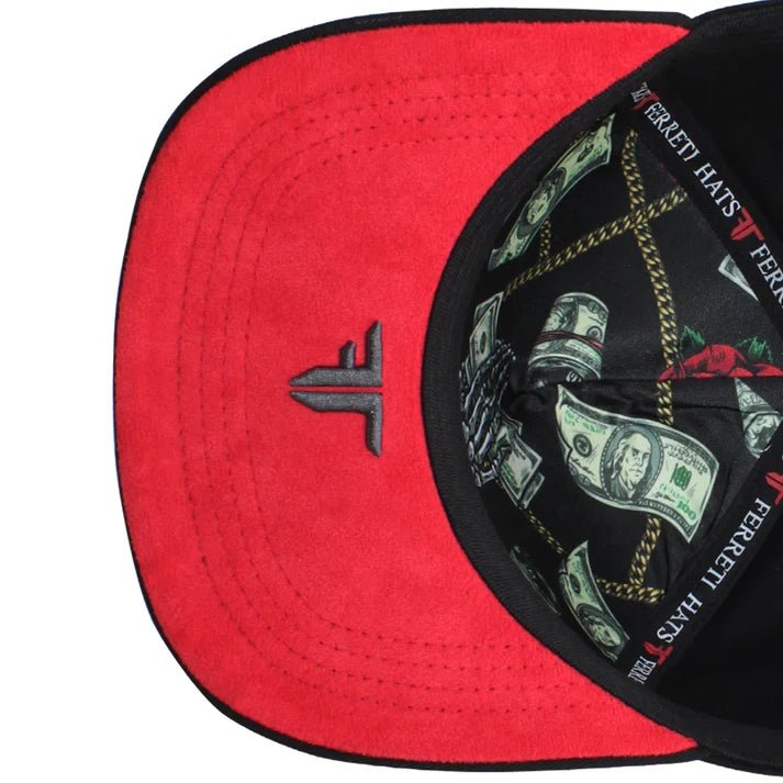 FERRETI HATS PREMIUM FT123 Money VIP - Black - OriginalWestern.com