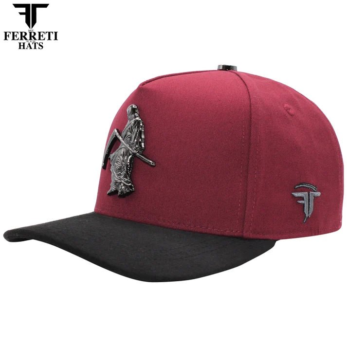 FERRETI HATS PREMIUM FT124 Death Came - Wine - OriginalWestern.com