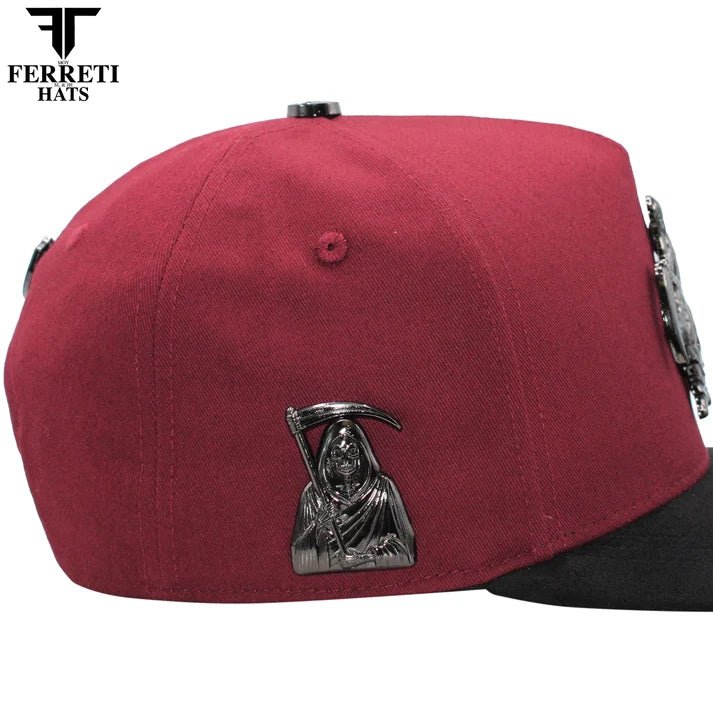 FERRETI HATS PREMIUM FT124 Death Came - Wine - OriginalWestern.com