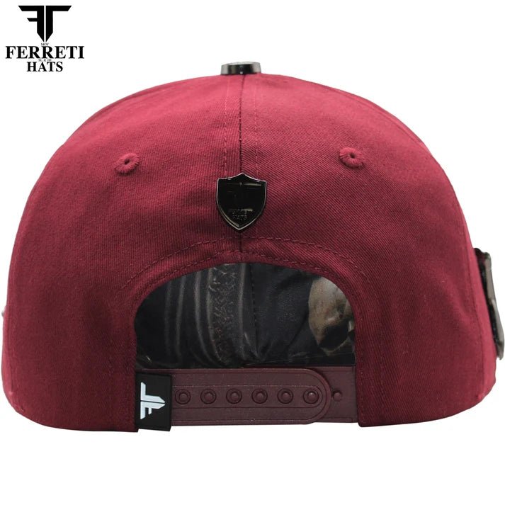 FERRETI HATS PREMIUM FT124 Death Came - Wine - OriginalWestern.com