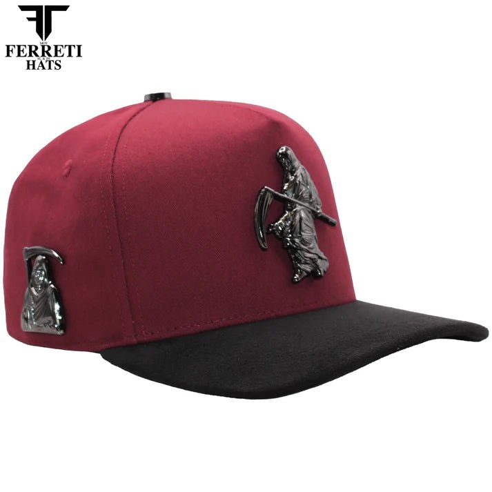 FERRETI HATS PREMIUM FT124 Death Came - Wine - OriginalWestern.com