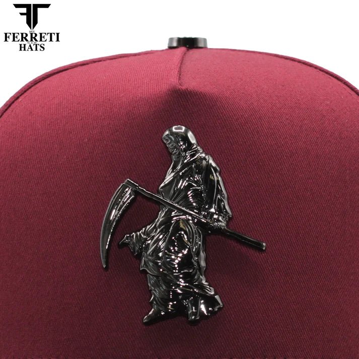 FERRETI HATS PREMIUM FT124 Death Came - Wine - OriginalWestern.com