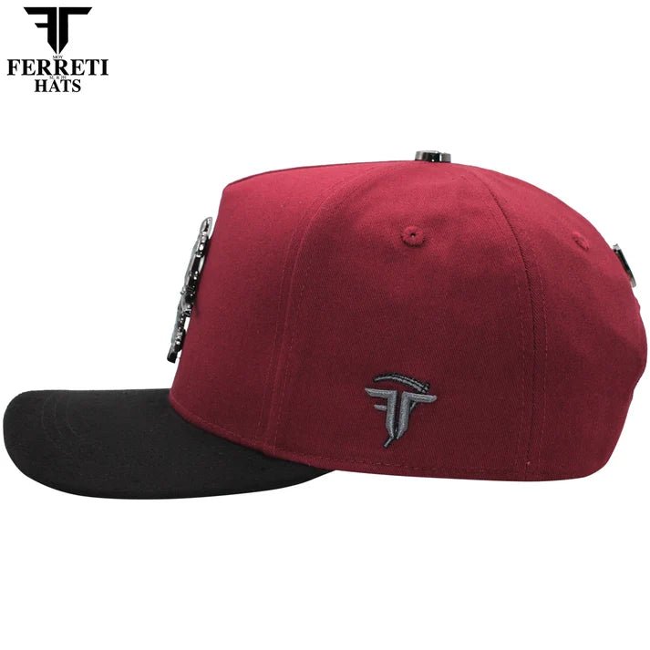 FERRETI HATS PREMIUM FT124 Death Came - Wine - OriginalWestern.com