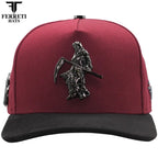 FERRETI HATS PREMIUM FT124 Death Came - Wine - OriginalWestern.com