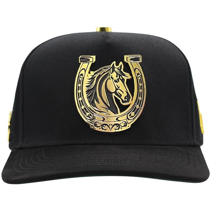 FERRETI HATS PREMIUM FT138 Lucky Stallion- Black - OriginalWestern.com
