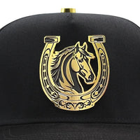 FERRETI HATS PREMIUM FT138 Lucky Stallion- Black - OriginalWestern.com