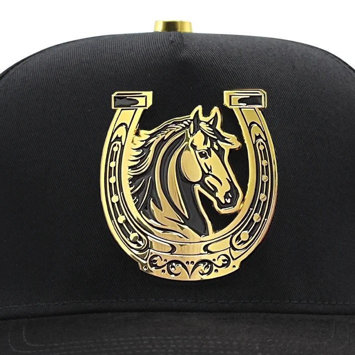 FERRETI HATS PREMIUM FT138 Lucky Stallion- Black - OriginalWestern.com