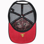 FERRETI HATS PREMIUM FT144M The Horse Mesh Baseball Cap For Men - Black - OriginalWestern.com