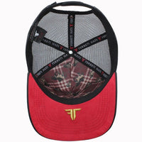 FERRETI HATS PREMIUM FT144M The Horse Mesh Baseball Cap For Men - Black - OriginalWestern.com